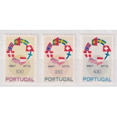 PORTUGAL 1967 SERIE COMPLETA DE ESTAMPILLAS NUEVAS MINT 6 EUROS